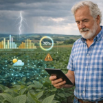 Seguradora rural inteligente converte riscos climáticos em decisões calculadas no campo, destaca Aldo Vendramin.
