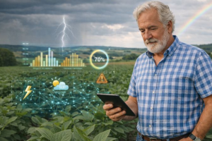 Seguradora rural inteligente converte riscos climáticos em decisões calculadas no campo, destaca Aldo Vendramin.